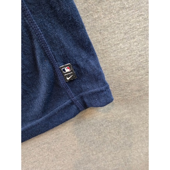 Los Angeles Angels x Nike Baseball Shirt Mens M Blue L/S Center Swoosh Dri Fit - Picture 5 of 10